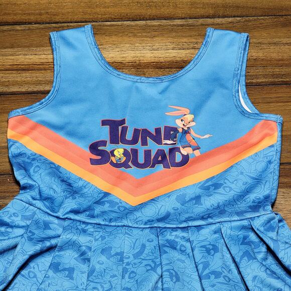 Space Jam Girls Dress "Tune Squad" - Size XL (14-16) - Picture 2 of 5
